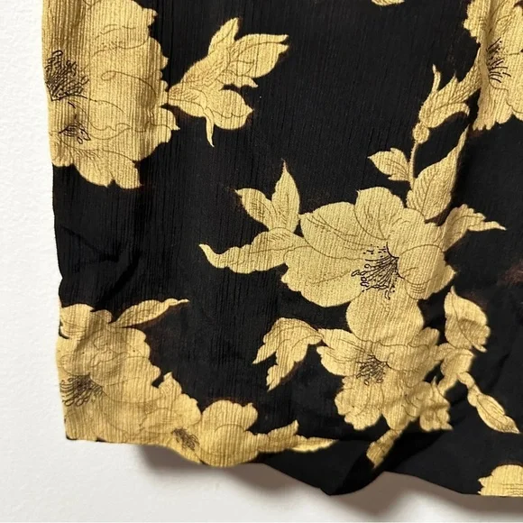 Vintage 80s/90s Rena Rowan Dark Floral Top Maxi Skirt Set Women’s Size 10 Retro - Picture 10 of 16